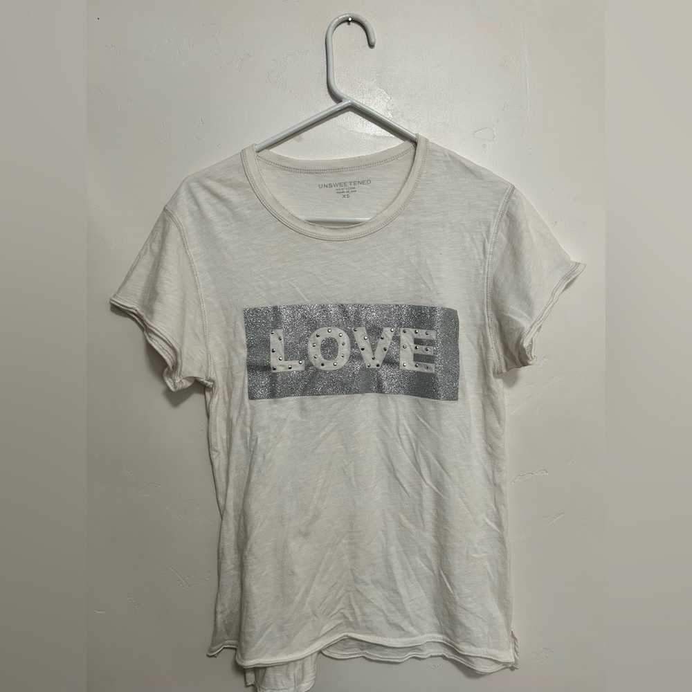 Unsweetened New York love t shirt‎ size xs